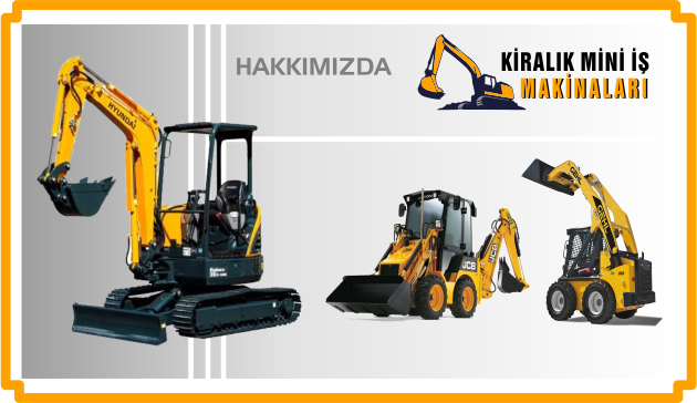 JCB İş Makinaları Kiralık Mini İş Makineleri